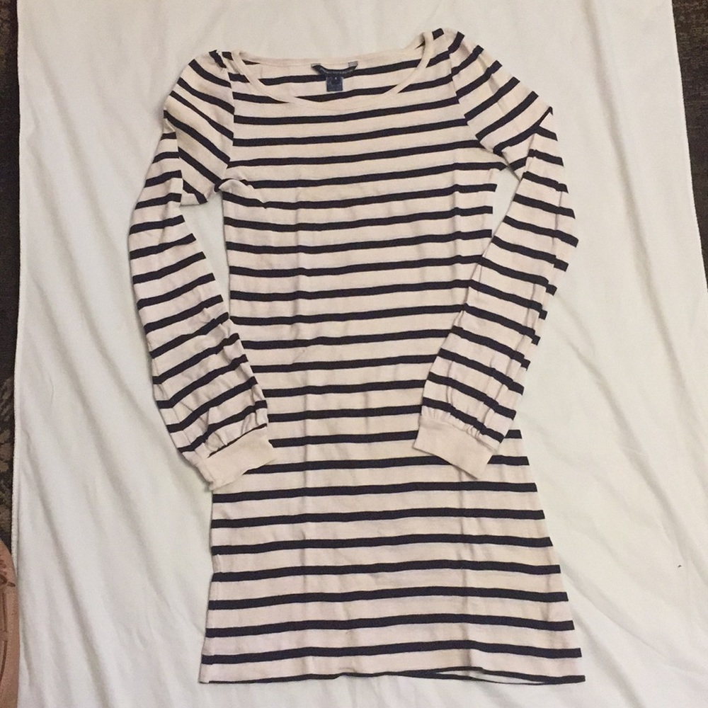 French Connection cotton striped dress sz 4